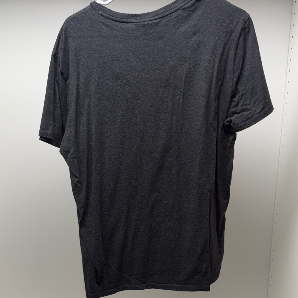 Lacoste Men's Charcoal Tee - Picture 3 of 3